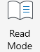 PDF Extra: read mode icon